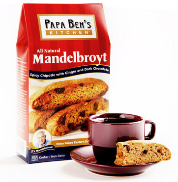 Papa Ben's Kitchen Mandelbroyt Original Family Recipe